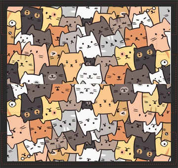 Пенал-куб Cat Котики 1
