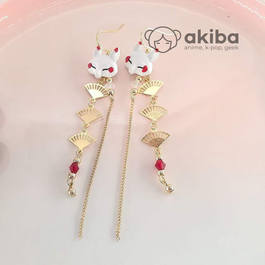 Chinese style earrings A сережки