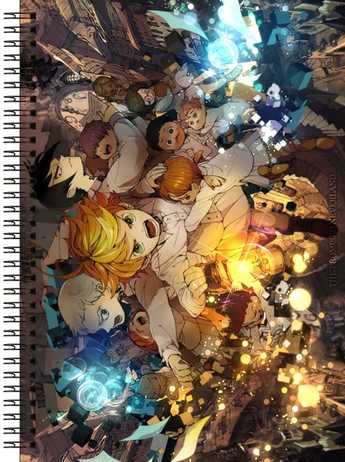 Блокнот А5 Yakusoku no Neverland [BL5_NEVRLND_028S]