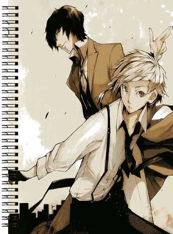 Блокнот А6 Bungou Stray Dogs [BL6_BSD_003S]