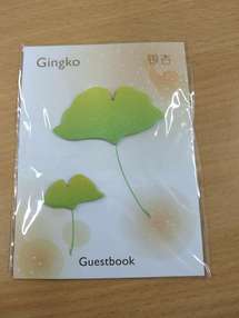 Flower Sticker Gingko Стикер Гинкго