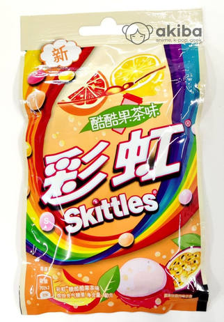 Skittles жевательные конфеты со вкусом азиатских фруктов, 40гр. 