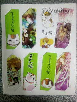 Natsume Yuujinchou Bookmark Тетрадь Дружбы Нацумэ Закладка (Цена за 1 из 8 штук)