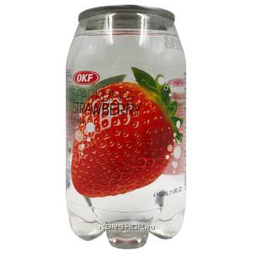 OKF Sparkling Strawberry газированная, клубника, 350 мл 