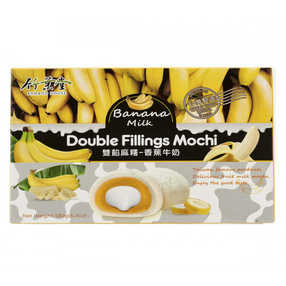 Моти “Бамбук Хаус” DOUBLE FILLINGS Банан с молоком, 180 г