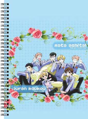 Блокнот А6 Ouran Host Club [BL6_OHCl_353S]