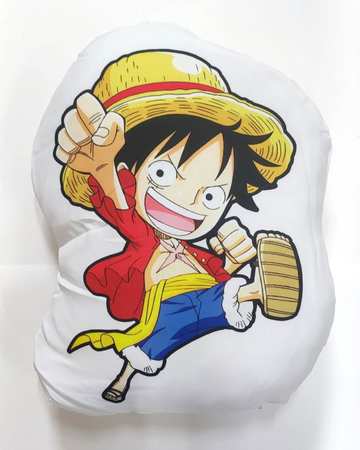 Фигурная подушка One Piece Ванпис мягкая игрушка Луффи