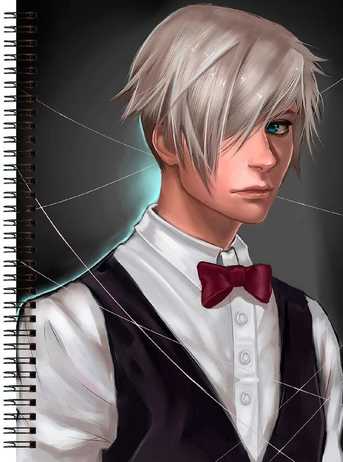 Блокнот А6 Death Parade [BL6_DPar_004S]