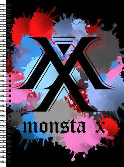 Блокнот А6 Monsta X [BL6Kp_MonX_005S]