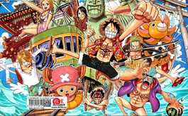 Тетрадь 48 листов в клетку One Piece [T_OnP_016S]