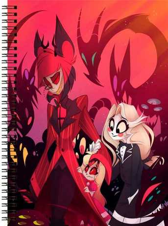 Блокнот А6 Hazbin Hotel [BL6_Hazbin_004S]