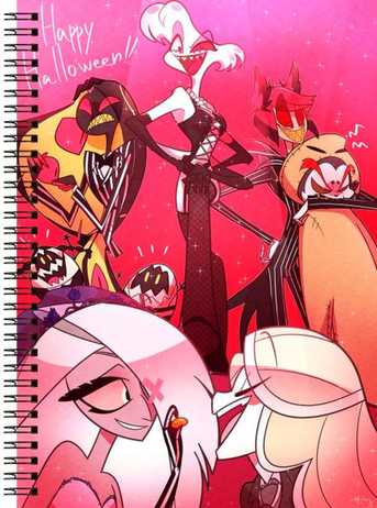 Блокнот А6 Hazbin Hotel [BL6_Hazbin_012S]