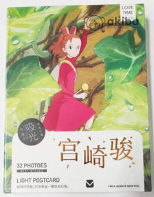 Hayao Miyazaki Миядзаки открытка (цена за 1 из 32)