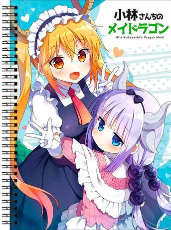 Блокнот А6 Kobayashi-san Chi no Maid Dragon [BL6_MD_001S]