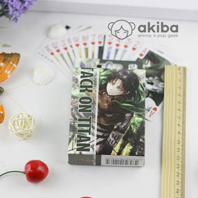 Attack on Titan playing cards Атака Титанов Карты