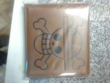 One Piece brown wallet Ван Пис коричневый бумажник