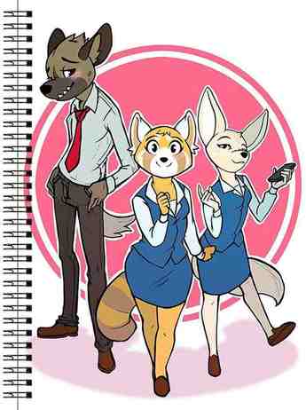 Блокнот А5 Aggretsuko [BL5_Agg_007S]