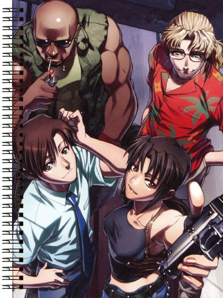 Блокнот А5 Black Lagoon [BL5_BLag_002S]