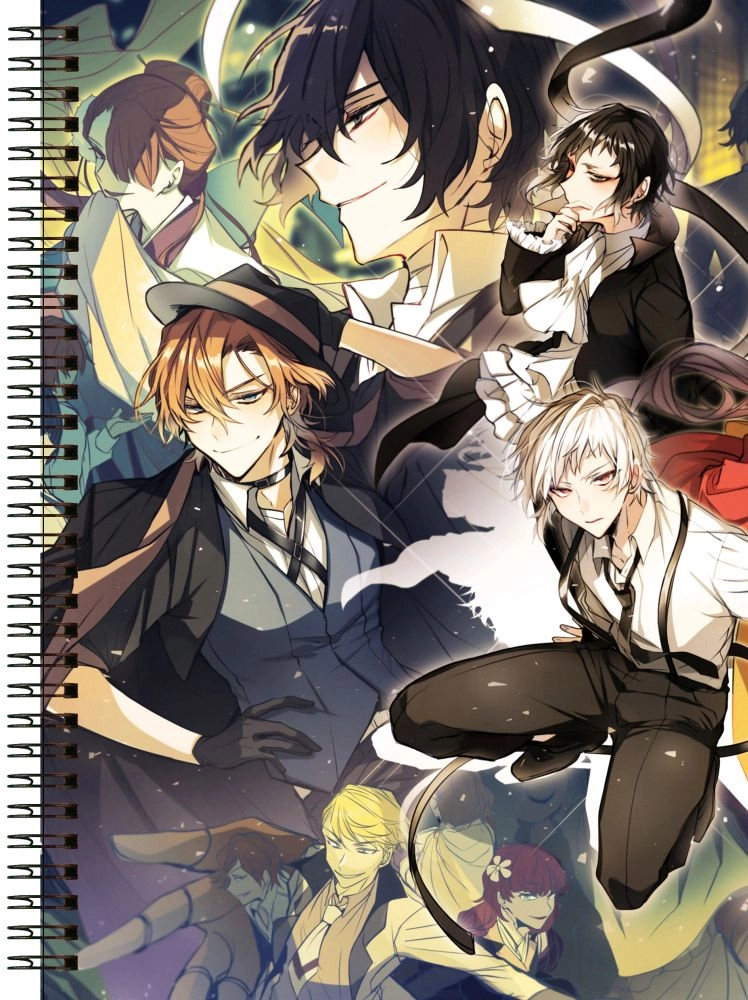 Блокнот А5 Bungou Stray Dogs [BL5_BSD_074S]