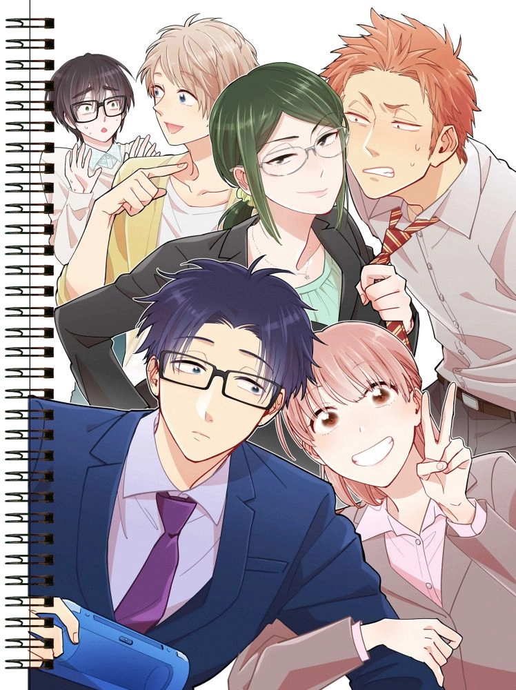 Блокнот А5 Wotaku ni Koi wa Muzukashii [BL5_WNKWM_001S]