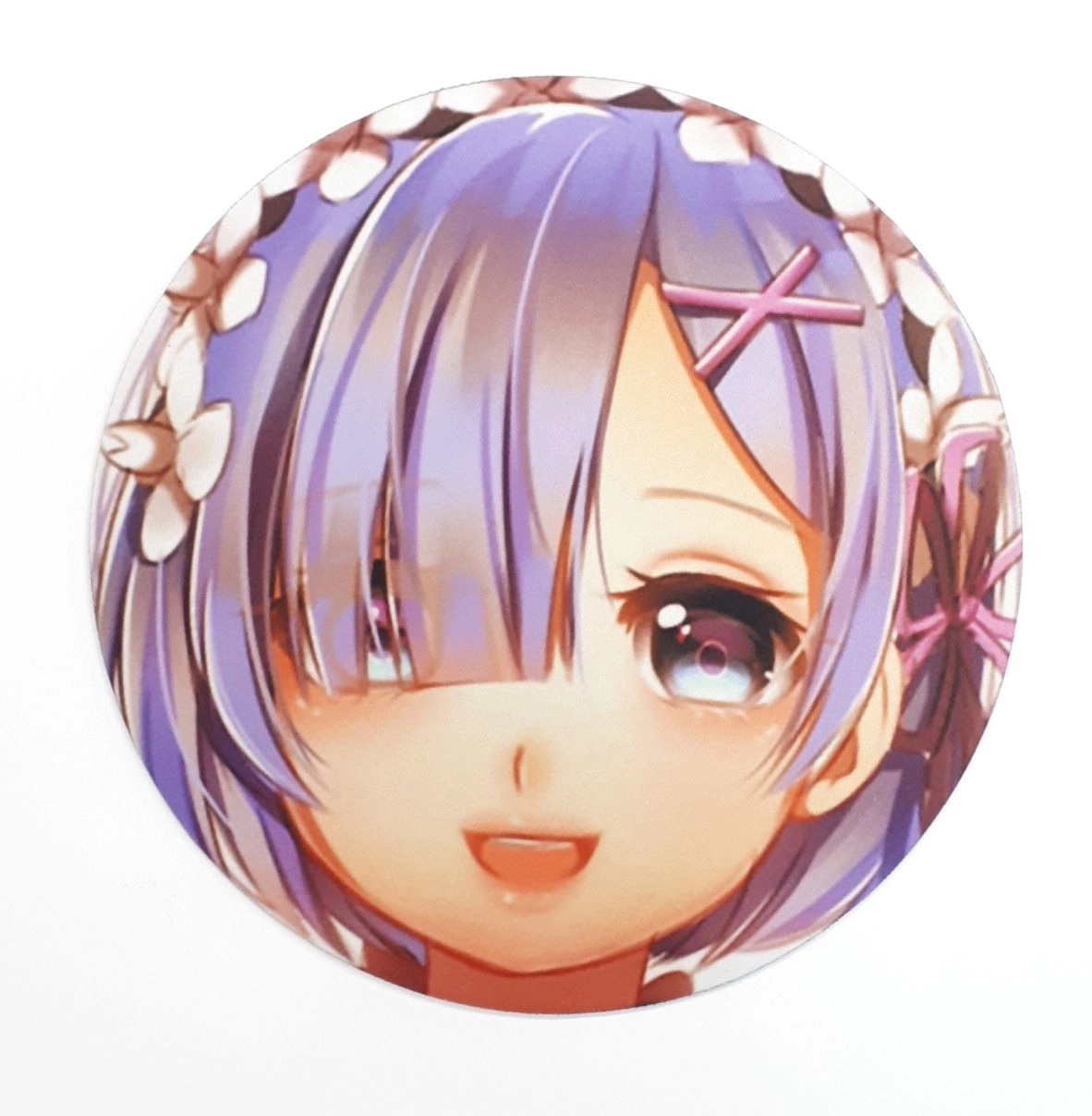 Re:Zero Ре:зеро коврик для мыши, круглый 2