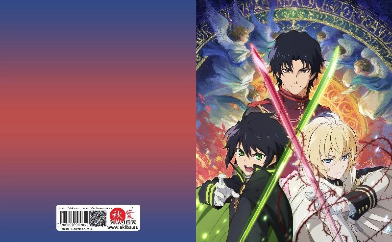 Тетрадь 48 листов в клетку Owari No Seraph [T_Owari_001S]