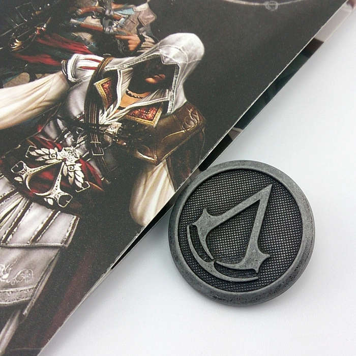 Assassin's creed brooch A Кредо ассасина брошь