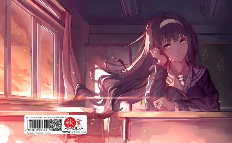 Тетрадь 48 листов в клетку Saenai Heroine no Sodatekata [T_SHnS_007S]