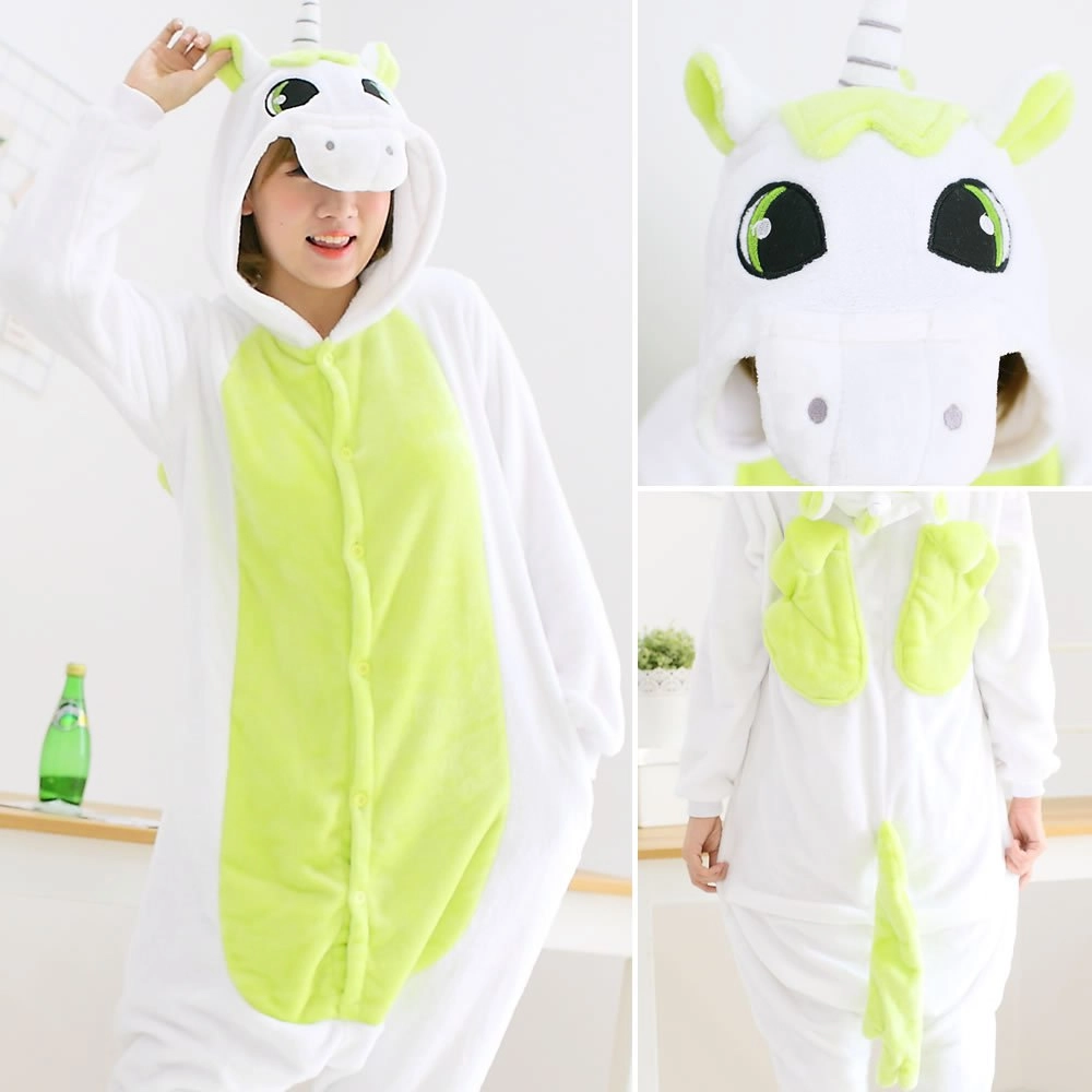 Green Unicorn Kigurumi Зеленый Единорог Кигуруми