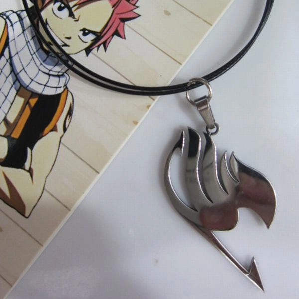 Fairy tail Stainless Steel Necklace Хвост Феи Кулон