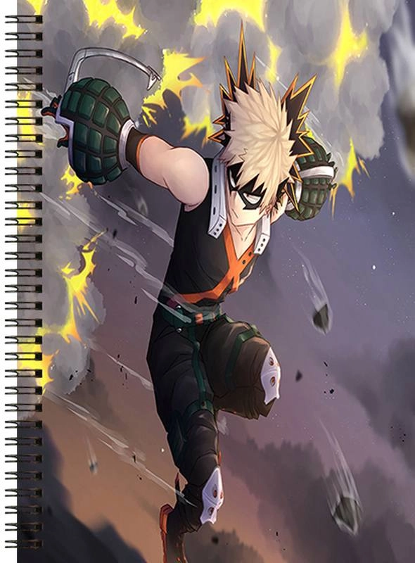 Блокнот А6 Boku no Hero Academia [BL6_HeAc_068S]