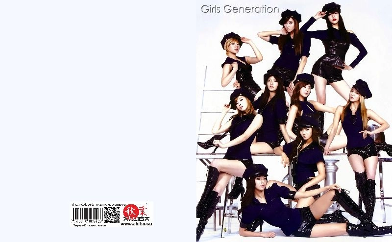 Тетрадь 48 листов в клетку Girls Generation [TKp_GG_006S]