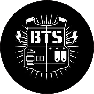 BTS коврик для мыши 3, круглый