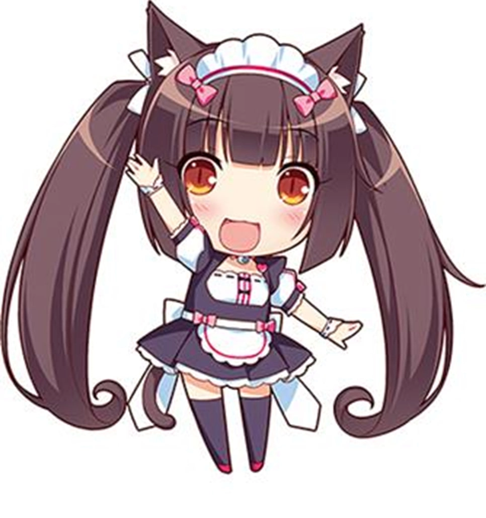 Фигурная подушка Nekopara Нэкопара мягкая игрушка 1