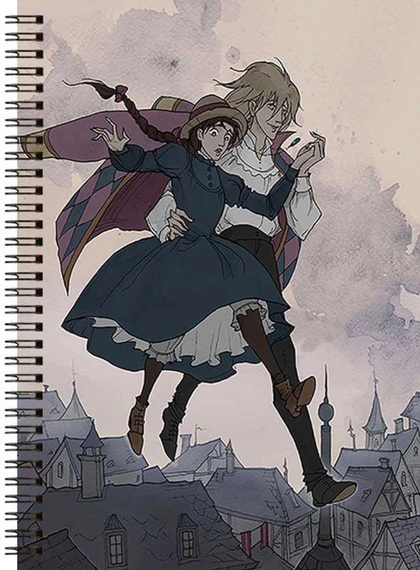 Блокнот А6 Howls Moving Castle [BL6_HMC_002S]