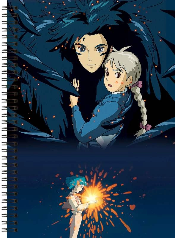 Блокнот А6 Howls Moving Castle [BL6_HMC_006S]