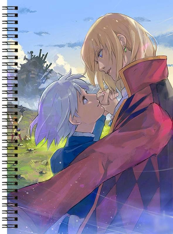 Блокнот А6 Howls Moving Castle [BL6_HMC_009S]