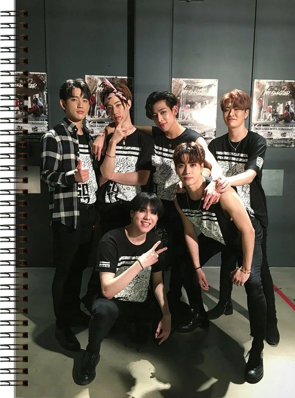 Блокнот А5 GOT7 [BL5Kp_GOT7_008S]