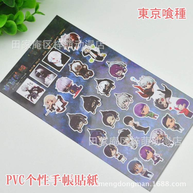 Tokyo Ghoul Sticker Токийский Гуль Стикеры Лист