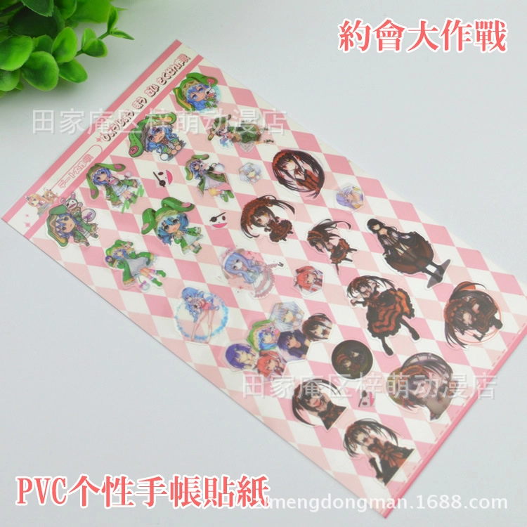 Date A Live Sticker Рандэву С Жизнью Стикеры Лист