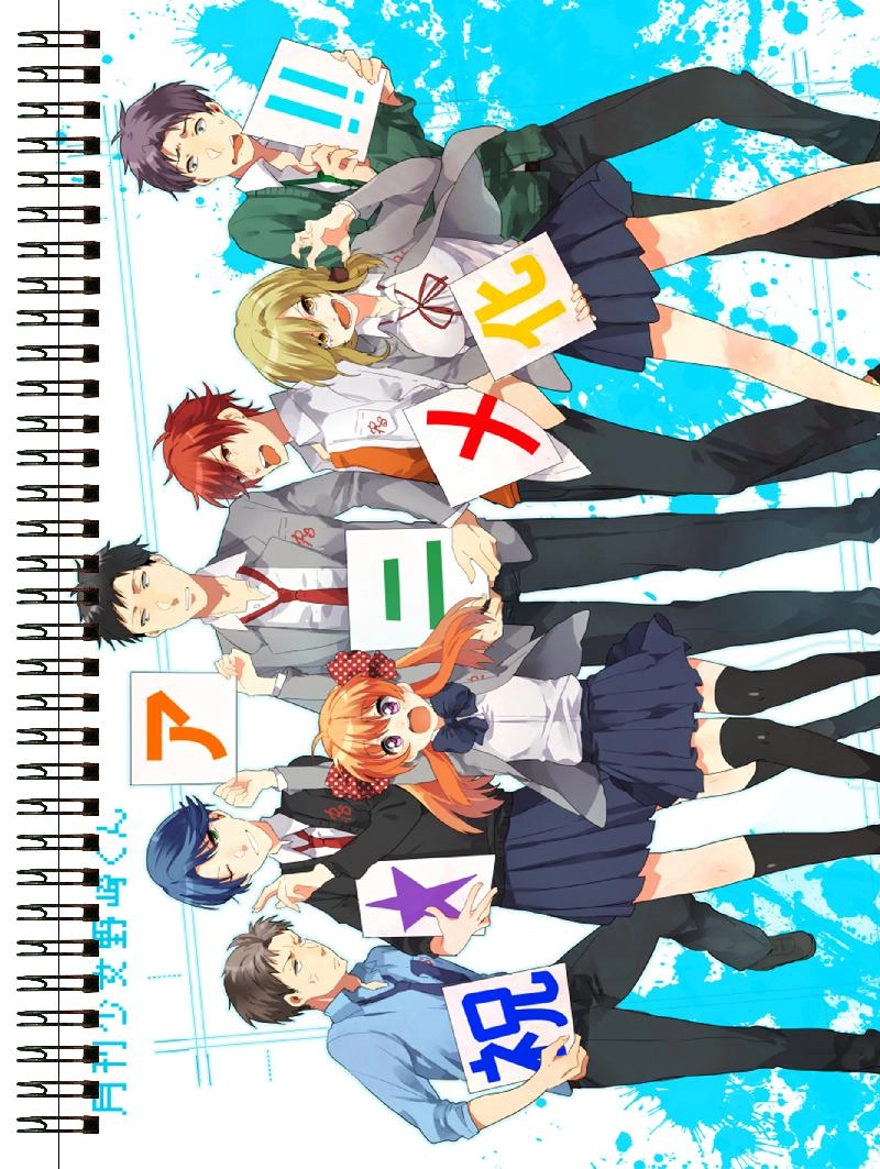 Блокнот А5 Gekkan Shoujo Nozaki-kun [BL5_GNozaki_008S]