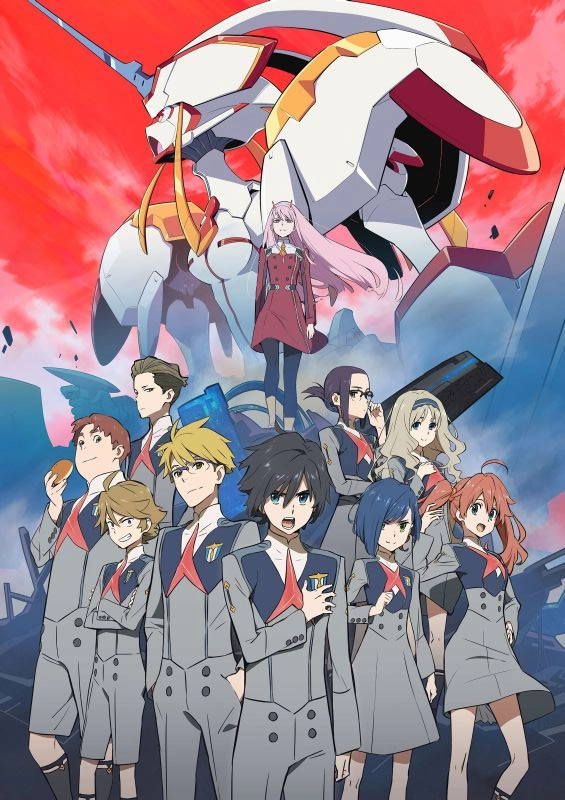 Плакат A3 Darling in the FranXX [3A_DaF_002S]