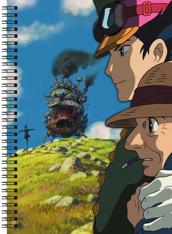 Блокнот А6 Howls Moving Castle [BL6_HMC_020S]