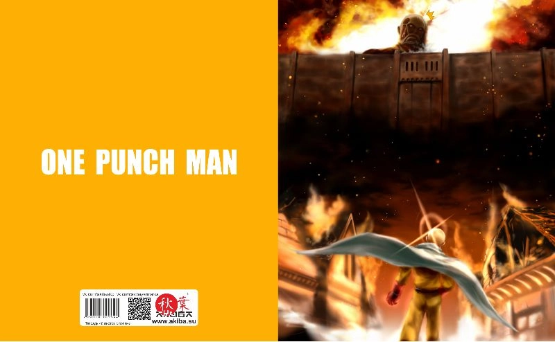 Тетрадь 48 листов в клетку One-Punch Man [T_OPM_005S]