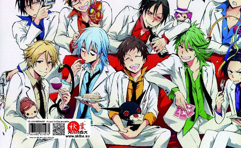 Тетрадь 48 листов в клетку Servamp [T_Serv_002S]