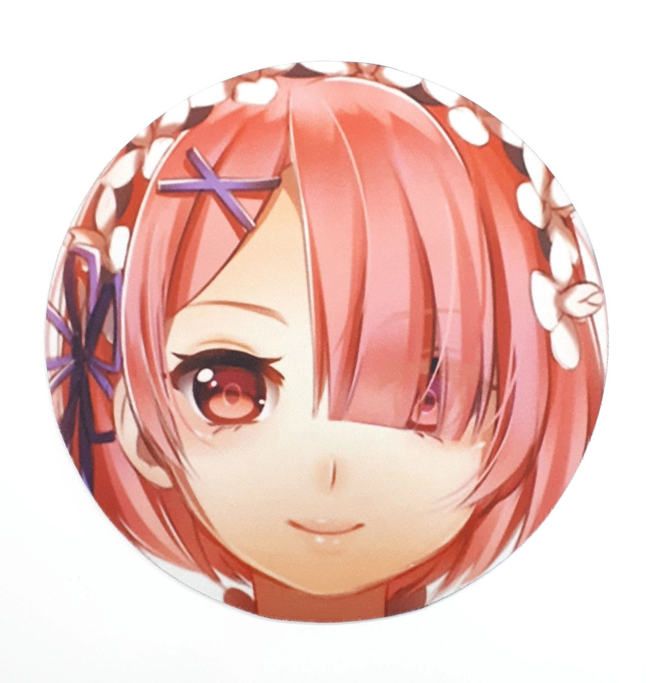 Re:Zero Ре:зеро коврик для мыши, круглый 3