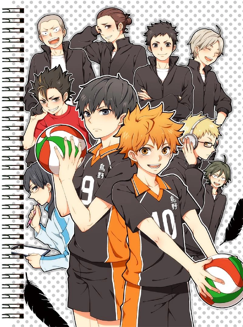 Блокнот А6 Haikyuu [BL6_Haiky_003S]