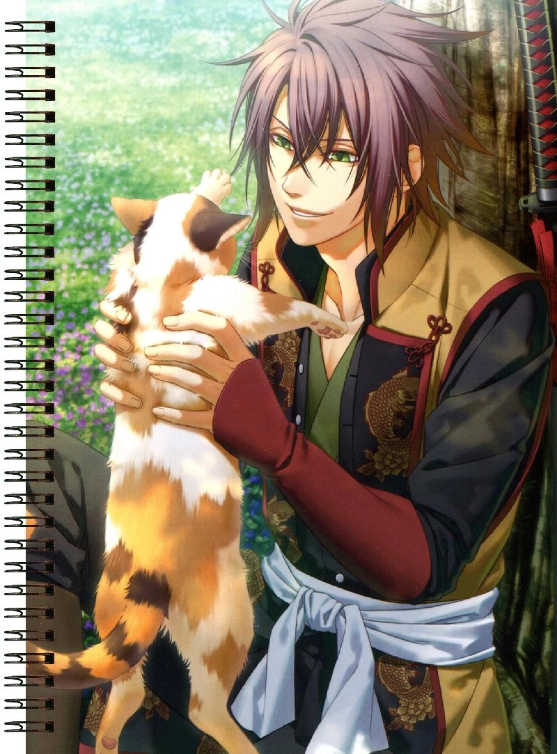 Блокнот А6 Hakuoki Shinsengumi Kitan [BL6_HakS_312S]