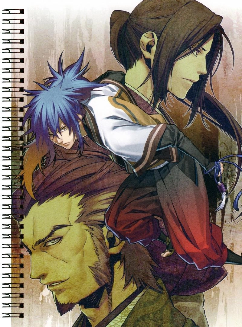 Блокнот А6 Hakuoki Shinsengumi Kitan [BL6_HakS_316S]