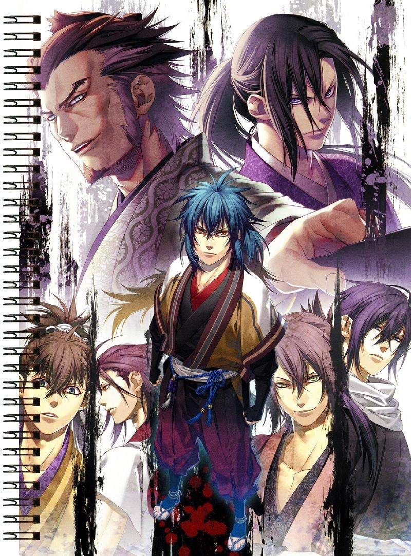 Блокнот А6 Hakuoki Shinsengumi Kitan [BL6_HakS_318S]